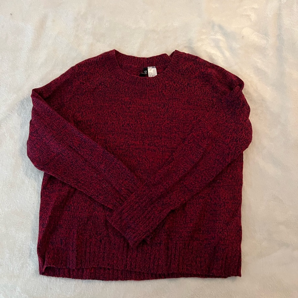 Women’s Red Knit Sweater